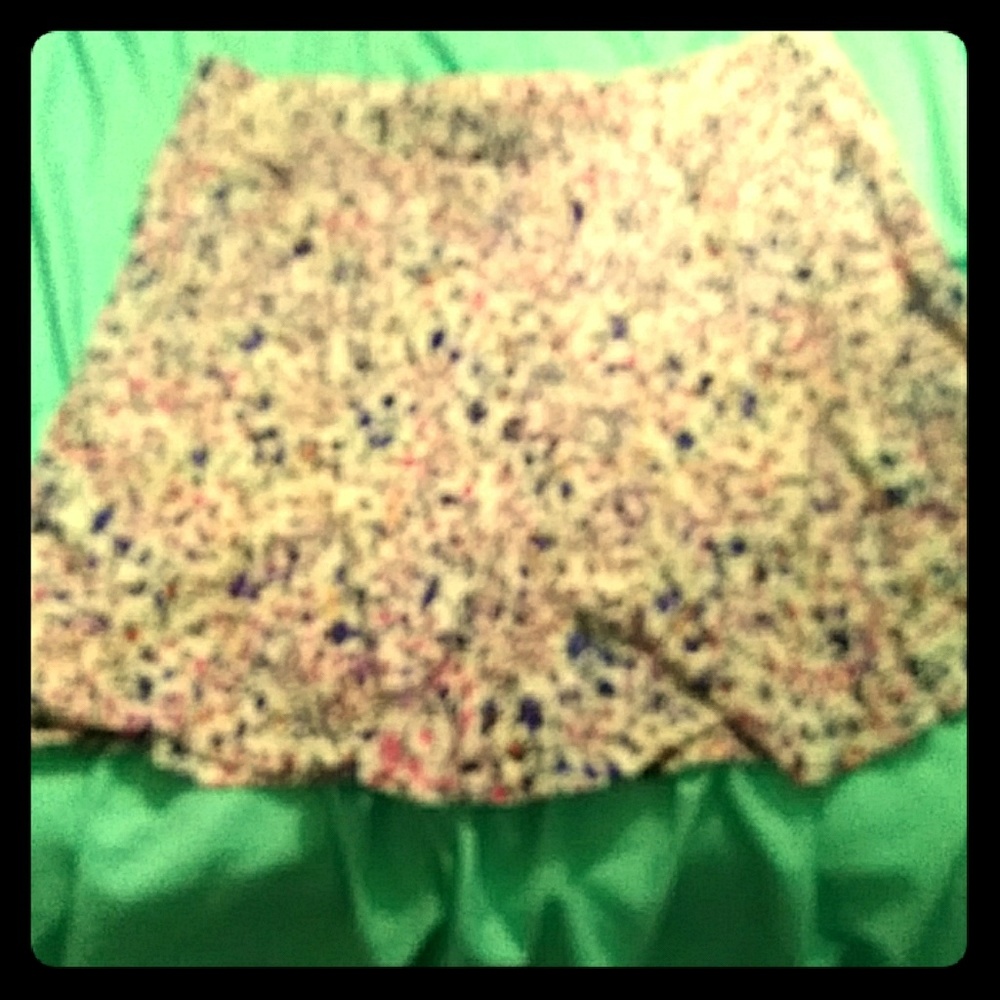 Floral skirt